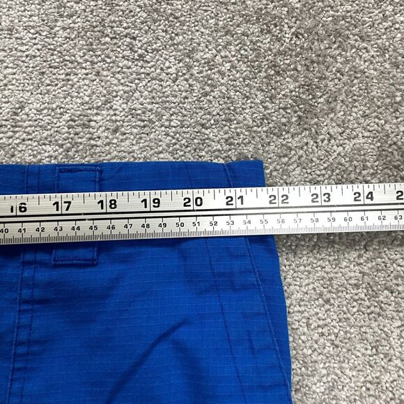 Carhartt Scrub Casual Pants Mens 2XL Royal Blue Straight Leg Elastic Waist 43x27 - Picture 8 of 13